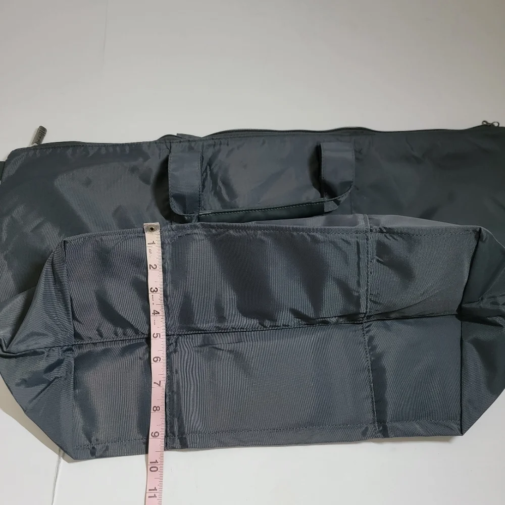 TUMI Gray Foldable Travel Lightweight Tote Bag